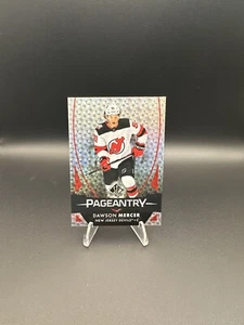 203-24 Upper Deck SP Authentic Pageantry Dawson Mercer Devils - Picture 1 of 2