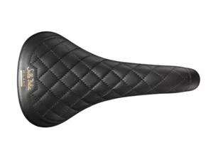 SELLE ITALIA TURBO BONNIE L1 – BLACK – VINTAGE STYLE – ROAD BIKE SADDLE - Picture 1 of 5