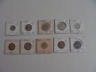 10 Coins Pack Lot France Random Dates Foreign World Currency Collection Set Eu