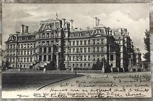 State War & Navy Departments Washington D.C. WW1 Era 1917 UDB Postcard A816 - Picture 1 of 3