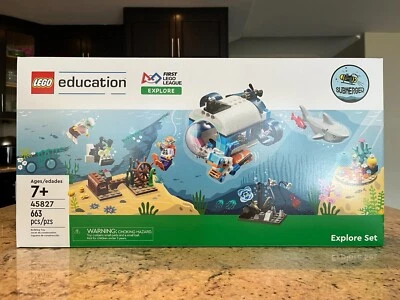 LEGO 45827 FIRST LEGO League Explore Submerged, 663 pcs, Retired, New in box - Image 1 of 4