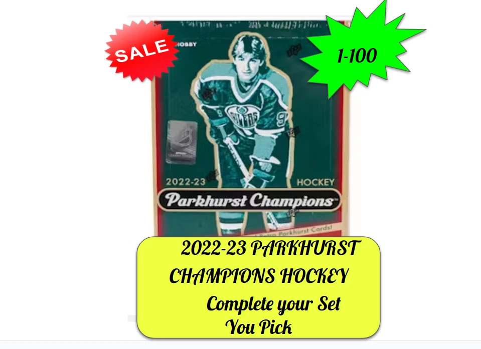 2022-23 Parkhurst Champions Hockey Singles You Pick - Image 1 of 1