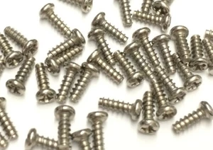 Winzige Micro M2 x 7,0 mm Rundkopfschraube für RC Spielzeug elektronisches Gewinde Hobby 50 Stck. - Bild 1 von 4