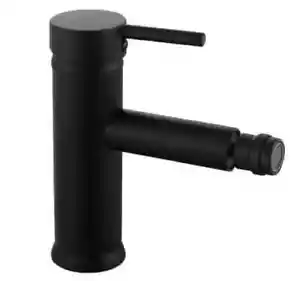 Rubinetto per bagno ultra moderno nero opaco miscelatore orientabile per bidet - Foto 1 di 2