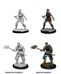 D&D Nolzur's Marvelous Unpainted Miniatures: W13 Orc Barbarian Female - Picture 1 of 1