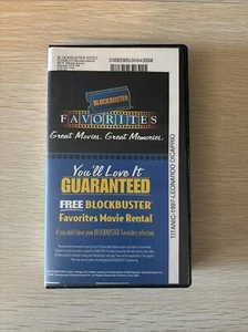 Vintage TITANIC Leonardo DiCaprio VHS Blockbuster Clamshell CASE ONLY NO TAPE - Picture 1 of 4