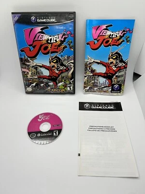 Viewtiful Joe (Nintendo GameCube, 2004) CIB Complete Black Label Nice! - Image 1 of 3