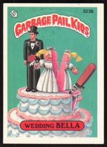 Pattumiera Spazzatura Bambini Serie 8 1987 #323B Matrimonio Bella LP - Foto 1 di 2