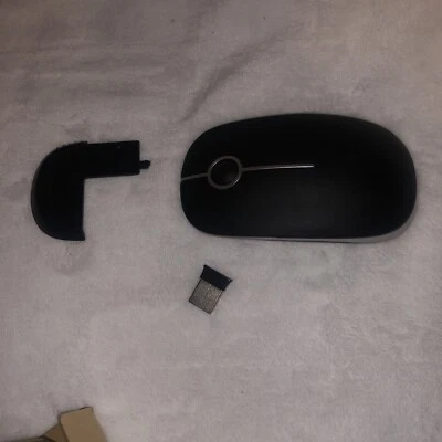 Jelly Comb 2.4G Slim Wireless Mouse with Nano Receiver MS001 Black and Silver - Image 1 of 3