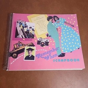 Vintage 1988 Sammelalbum ""Remember When"" 36 Blatt 11 3/4 x 14 Zoll - Bild 1 von 12