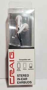 Auriculares Craig CHP4807 con cojín gomoso en blanco ENVÍO GRATUITO - Imagen 1 de 2