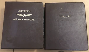 1982 JEPPESEN AIRWAY MANUALS MINI HARD BINDERS 3 & 4 Pilot Maps Charts MORE+++ - Bild 1 von 5