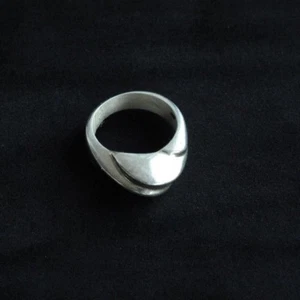 Modernist Sterling Silver Ring size 5.75 - Picture 1 of 3