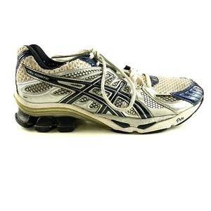 Asics Gel-Kinetic 3 T917N Herren 8 Laufschuhe Grau Silber Sportschuhe - Bild 1 von 15