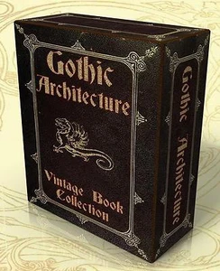 GOTHIC ARCHITECTURE 72 Rare Vintage Books on DVD! Cathedrals Gothic Buildings - Bild 1 von 1