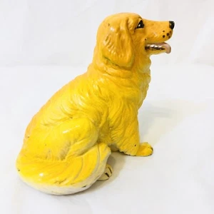 Figura de juguete de perro Golden Retriever de goma suave New-Ray de colección de 2 1/2" de alto - Imagen 1 de 7