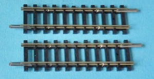 14906 TRIX Minitrix N Gauge Straight Track Gerades Gleis 54.2mm ×2 BRAND NEW - Picture 1 of 2