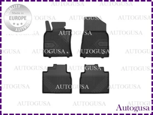 NEW LHD FULL SET BLACK RUBBER FLOOR MATS CAR LINERS FOR LEXUS ES XZ10 2018- - Picture 1 of 4