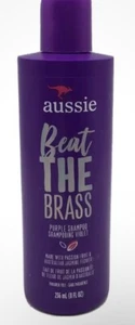 2 Aussie Beat The Brass Purple Shampoo for Colored Hair 8 oz Bottle - Picture 1 of 1