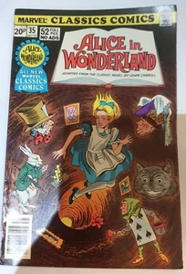 MARVEL CLASSIC COMICS #35: ALICE IN WONDERLAND (1976) VF MARVEL SCARCE* - Imagen 1 de 1