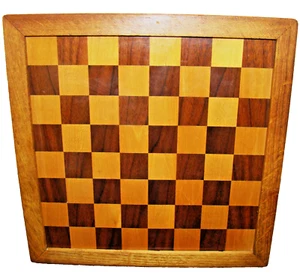 Schachbrett 27,5X27,5X1,5 cm. Frühen 20 Jh. - Bild 1 von 5
