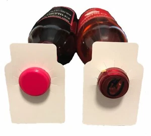 Paquete de 220 etiquetas para botellas de vino blanco en blanco - Cartulina duradera de 11 pt, hecha en EE. UU. - Imagen 1 de 7