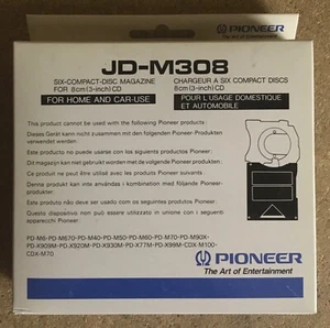 ★ Pioneer JD-M308 SIX-COMPACT-DISC MAGAZINE X 8cm (3-inch) CD ★ BRAND NEW IN BOX - Foto 1 di 1