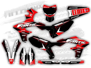 Graphics Kit fits Fantic XXF 250 XXF 450 2021 2022 Decals Stickers - Picture 1 of 1