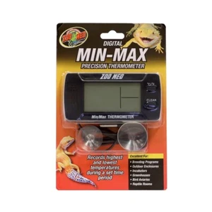 Zoo Med Digital Min/Max Thermometer -Reptile Vivarium Thermometer - Picture 1 of 1
