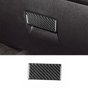 Fit For Hummer H3 2006-10 Dashboard Co-pilot Glove Box Handle Cover Carbon Fiber - Picture 1 of 18