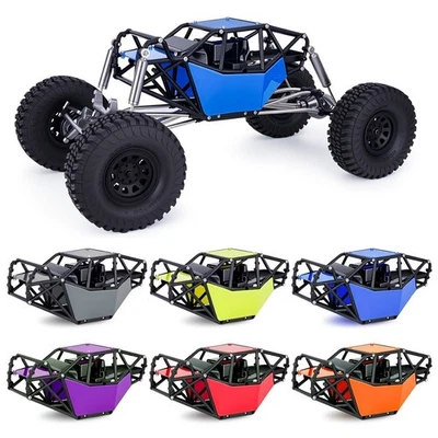 For SCX10 II 90046 UTB10 1/10 RC Rock Buggy Roll Cage Body Shell Chassis Kit DIY - Image 1 of 4