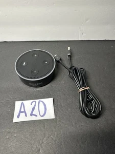 Amazon Echo Dot (2nd Generation - Model RS03QR Smart Speaker with Alexa - Black - Picture 1 of 4