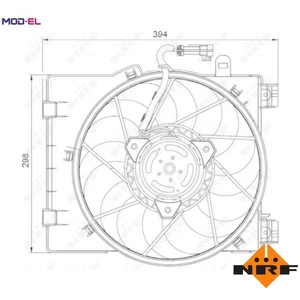 FAN ENGINE COOLING 47063 FOR Z 10 XE 1.0L 3cyl Z 18 XE 1.8L Z 14 XE 1.4L 4cyl - Picture 1 of 9