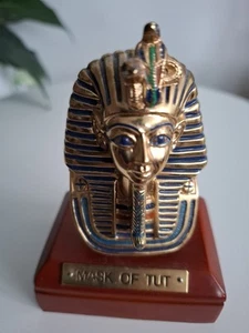 sed King Tut (Tutankhamun) Mask Statue Replica, Ancient Egyptian Statues - Picture 1 of 8