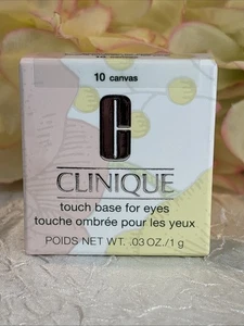 Clinique Touch Base for Eyes - 10 Canvas - Full Size .03oz Sealed NIB Free Ship - Picture 1 of 2