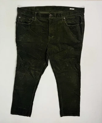 Todd Snyder Corduroy Pants Mens 40x26 Green Stretch Cotton Slim Fit Modern - Image 1 of 4