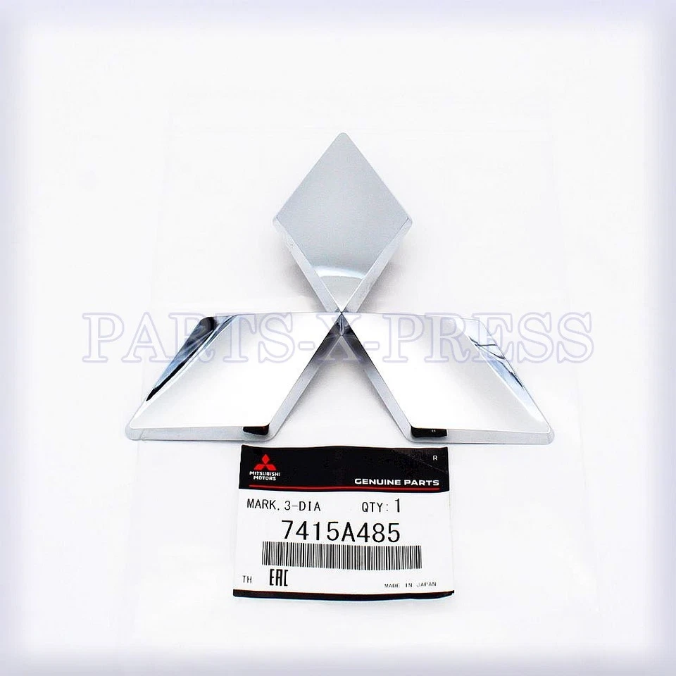 OEM GENUINO MITSUBISHI OUTLANDER ECLIPSE CRUZ "TRES DIAMANTES" LOGOTIPO EMBLEMA DELANTERO Foto 1 de 4