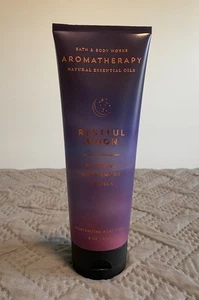 Bath & Body Works Aromatherapy RESTFUL MOON Patchouli Sandalwood Vanilla Cream - Picture 1 of 3