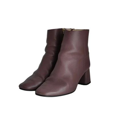 Botas Cortas Repetto Phoebe Cuero Cremallera Lateral, Talla 37 Beige Mujer USADAS Foto 1 de 4