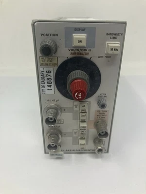 Tektronix 5A21N Differential Amplifier Module - Image 1 of 4