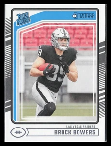 2024 Donruss Rated Rookie #394 Brock Bowers Las Vegas Raiders Football Card - Picture 1 of 2