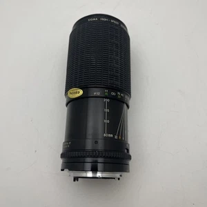 Sigma High-Speed-C Zoom Multi-Coated Zoom 1:3.5~4 f=80~200mm Lens - TESTED - Picture 1 of 15