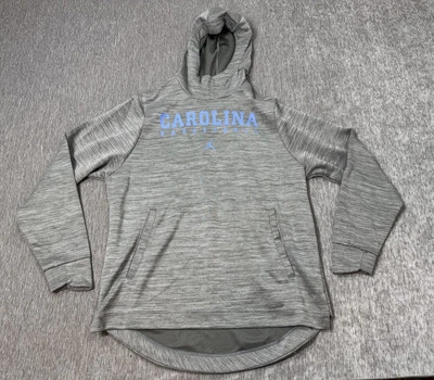 North Carolina Tar Heels Hoodie Jacket Nike Jordan Mens Large Gray Basketball - Image 1 of 4