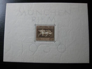 TERCER IMPERIO Mi. #Bloque 4 ¡Hoja de estampillas escasas como nuevas! CV $19,25 - Imagen 1 de 1