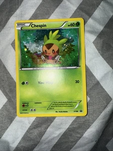 Pokemon TCG Chespin XY88 Foil Holo LP - Bild 1 von 2