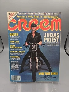 Creem Magazine August 1981 Judas Priest Cover W/ Poster - Picture 1 of 5