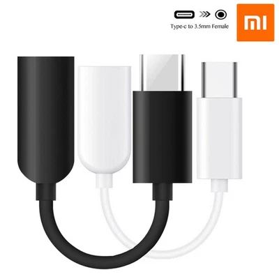 Original Xiaomi Audioadapter USB Typ C zu 3.5mm Aux Anschluss Kopfhörer - Bild 1 von 4