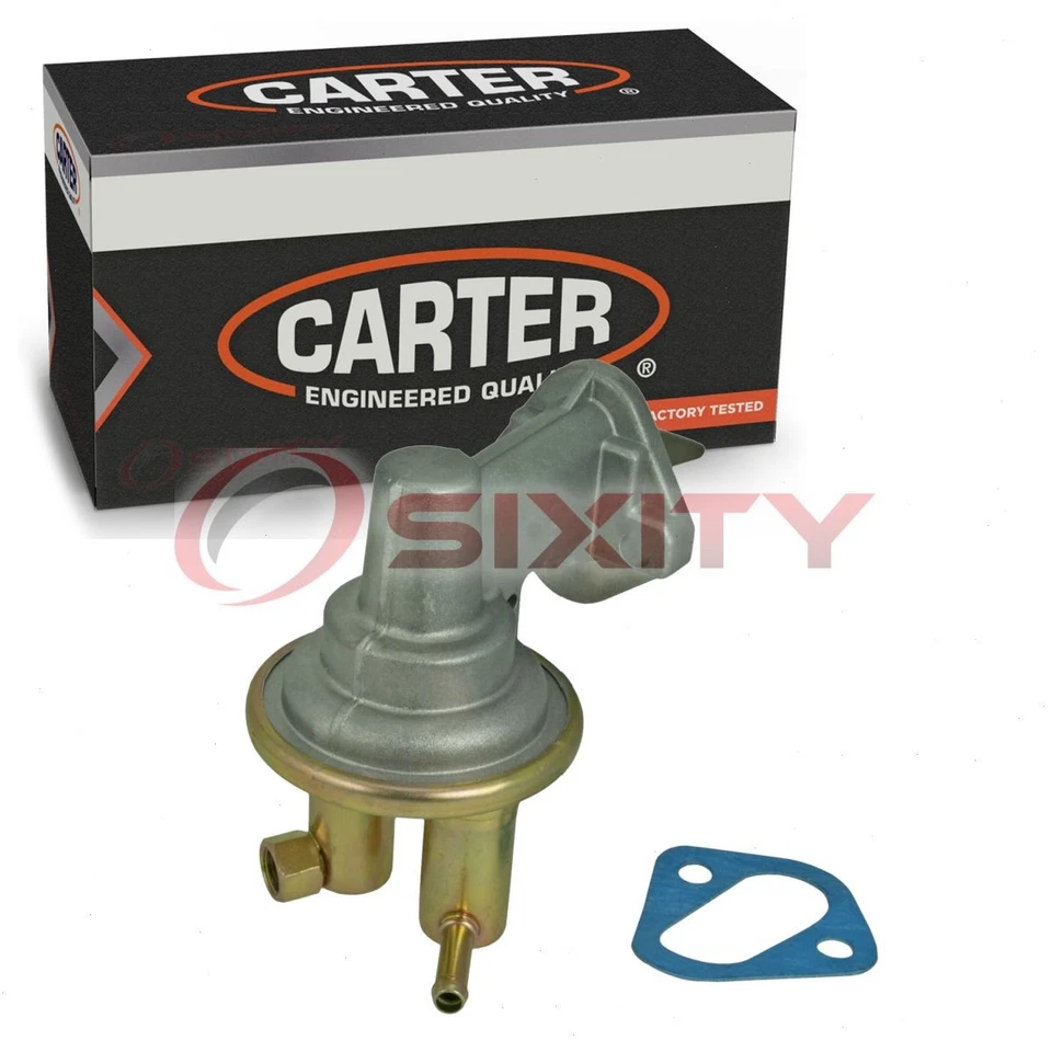 Carter Mechanical Fuel Pump for 1960-1963 Plymouth Fleet Special 3.7L L6 Air qw Foto 1 de 4