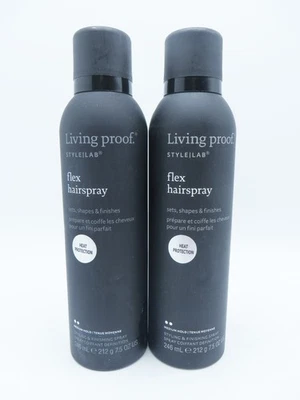 LIVING PROOF FLEX HAIRSPRAY 7.5 OZ (Lot of 2) Scuffed! - Image 1 of 2
