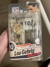 lou gehrig mcfarlane series 7 sepia tone chase variant /1500 made yankees wow